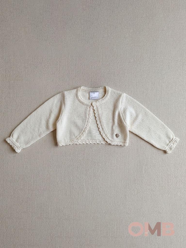 Cardigan neonata GRANLEI 422 Panna 422 PANNA GRANLEI 