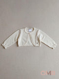 Cardigan neonata GRANLEI 422 Panna