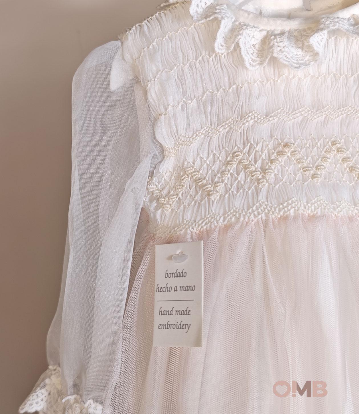 Abito NISERET neonata 5666 Salmone 5666 037 NISERET 