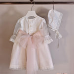 Abito NISERET neonata 5638 Salmone 5638 37 NISERET 