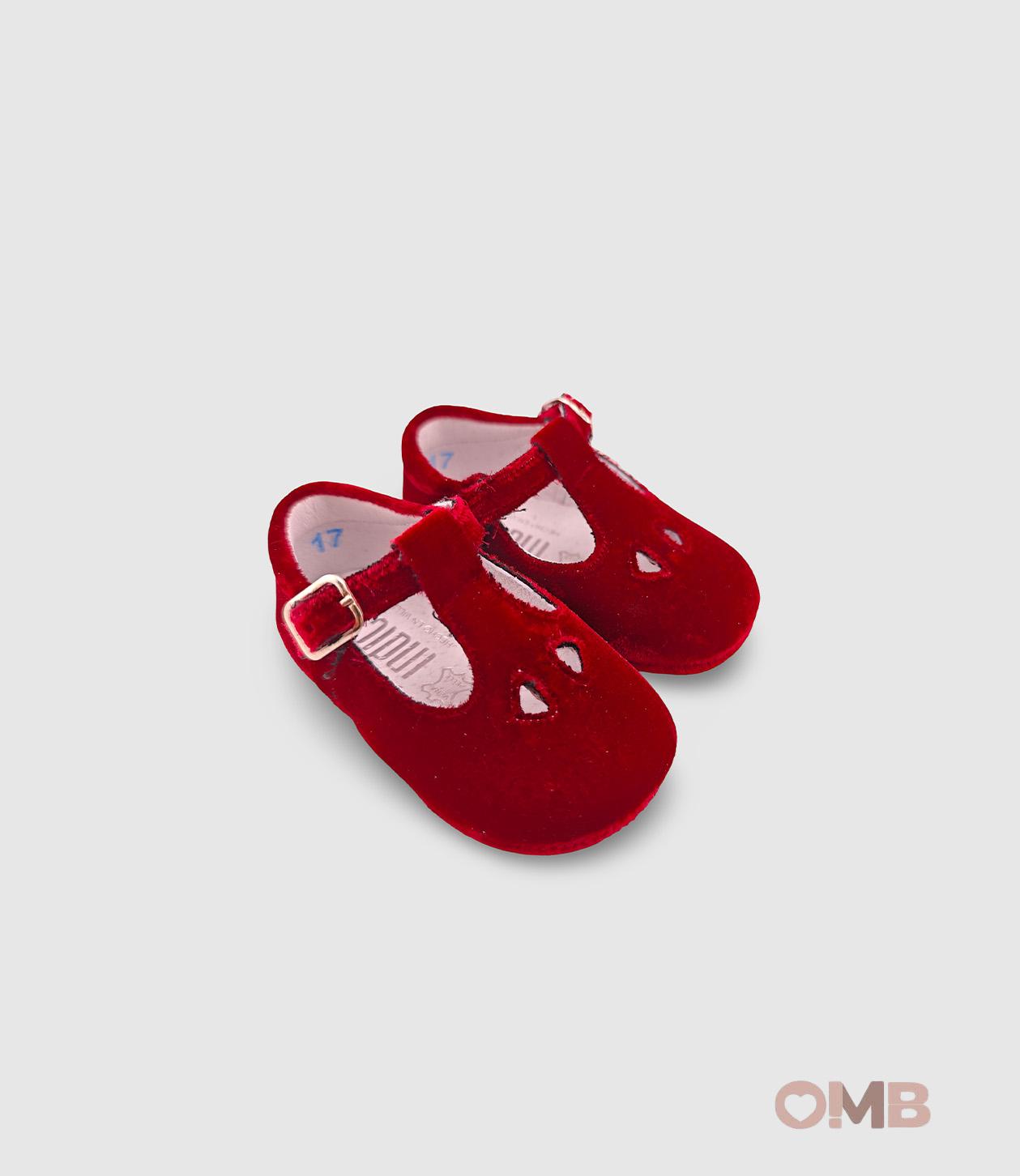 Scarpe culla INDICE neonata 369 Bordeaux 369 BORDEAU INDICE 