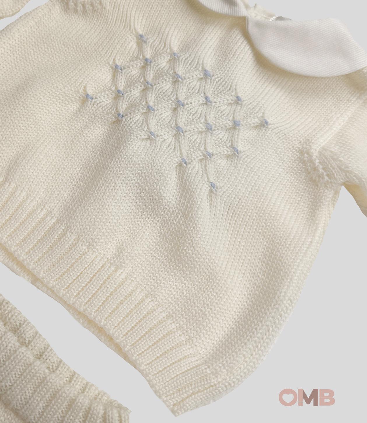 Completo Neonato Primodi Bebè 3516 panna cielo 3516.32 PANNA PRIMODI BEBE 