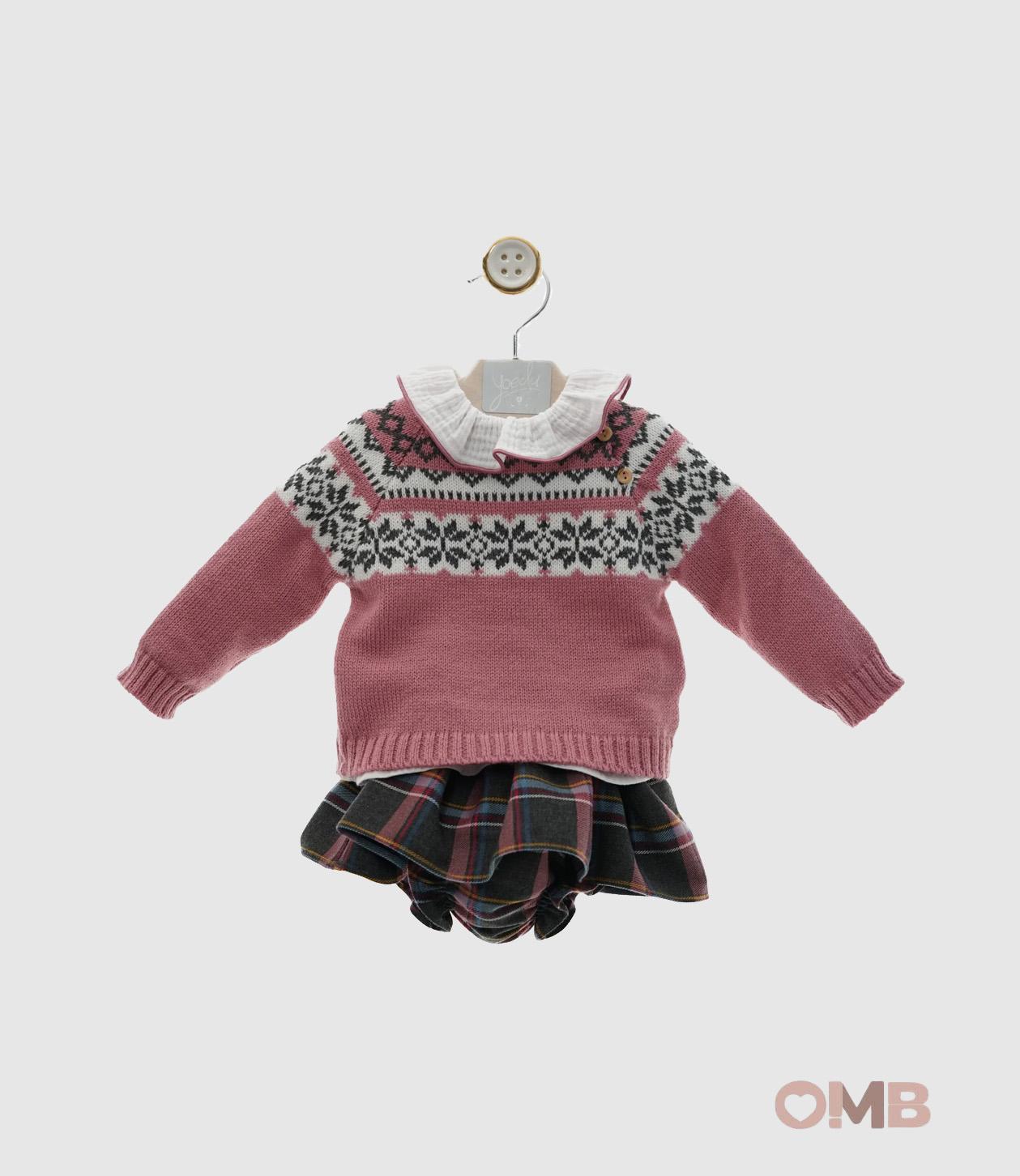 Completo YOEDU neonata 0203 Pietra 0203 PIETRA YOEDU 