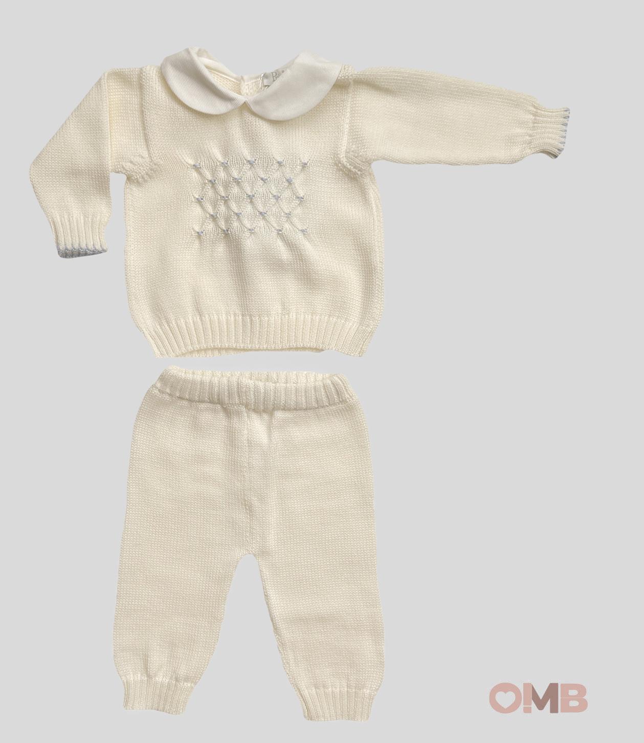 Completo Neonato Primodi Bebè 3516 panna cielo 3516.32 PANNA PRIMODI BEBE 