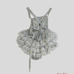 Costume neonata Emma G 015L Liberty azzurro 015L LIBERTY EMMAG 