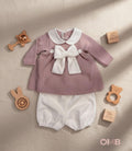 Completo Neonata Baby Lord 401 rosa antico