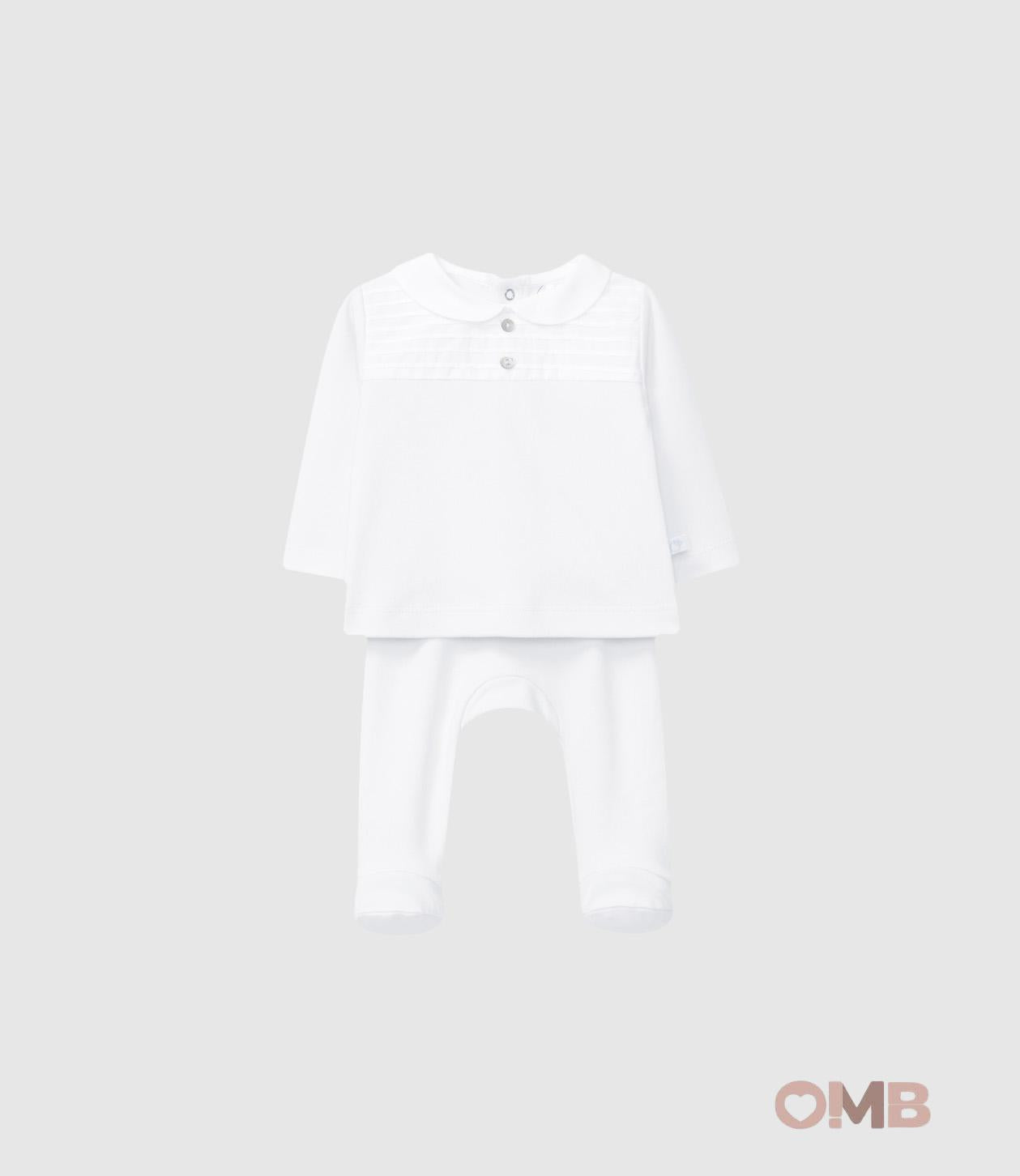 Tutina LARANJINHA neonato 25M06 Bianca 25M06 BIANCO LARANJINHA 