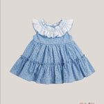 Abito bambina VALENTINA BEBES NUBE80 Azzurro NUBE80 AZZURRO VALENTINA BEBES 