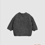 Cardigan Play Up neonato 1AR11403 Grafite<BR/> 1AR11403 GRAFITE PLAY UP 