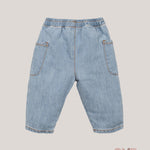 Jeans neonata PLAY UP 1AS11607 Denim 1AS11607 JEANS PLAY UP 