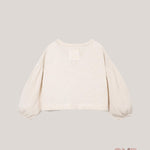 Cardigan bambina PLAY UP 4AS10904 Panna<BR/> 4AS10904 PANNA PLAY UP 