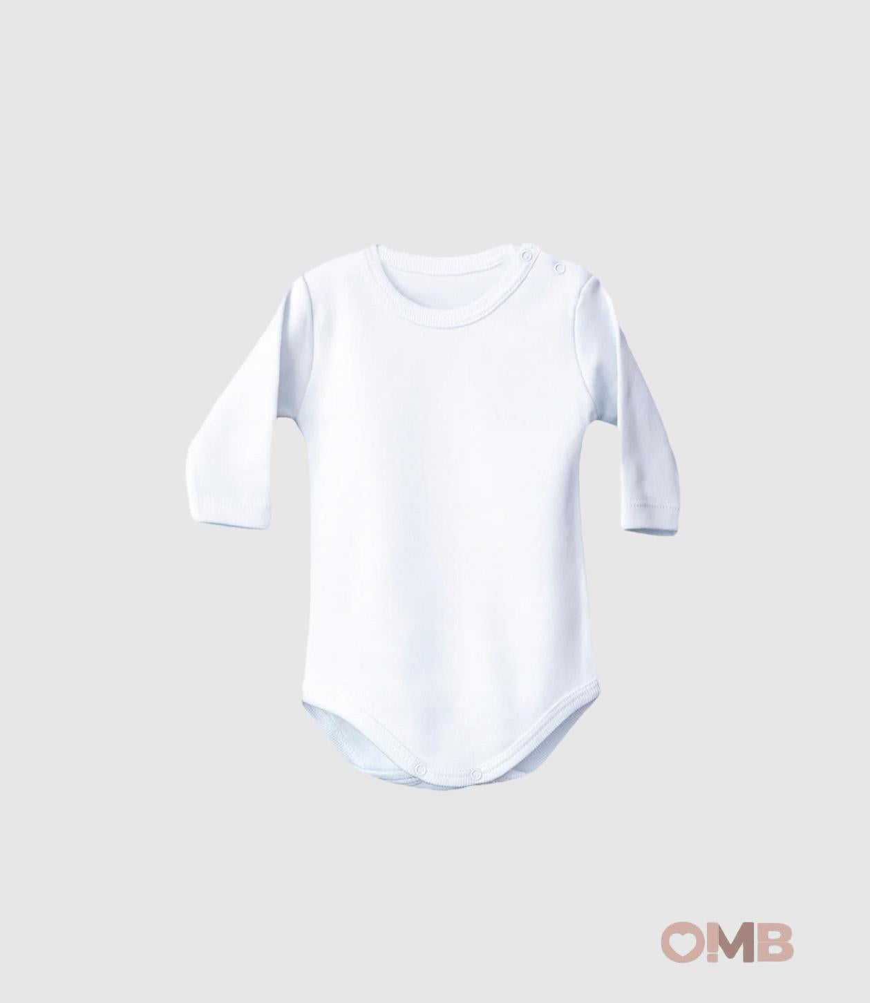 Body CALAMARO BABY neonato 01123 Bianco 01123 BIANCO CALAMARO BABY 