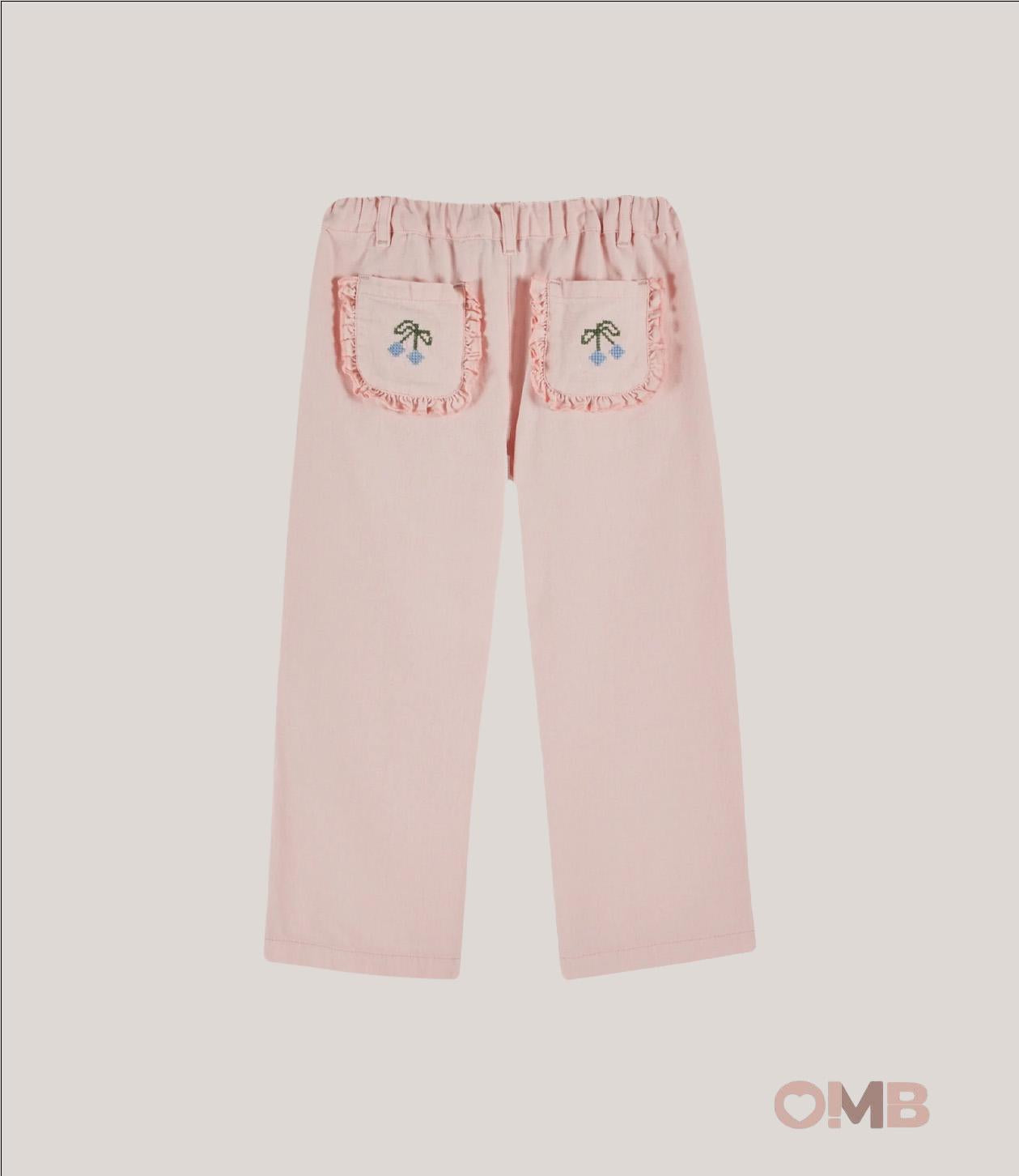 Pantalone EMILE ET IDA bambina AD059A Rosa AD059A ROSA EMILE ET IDA 