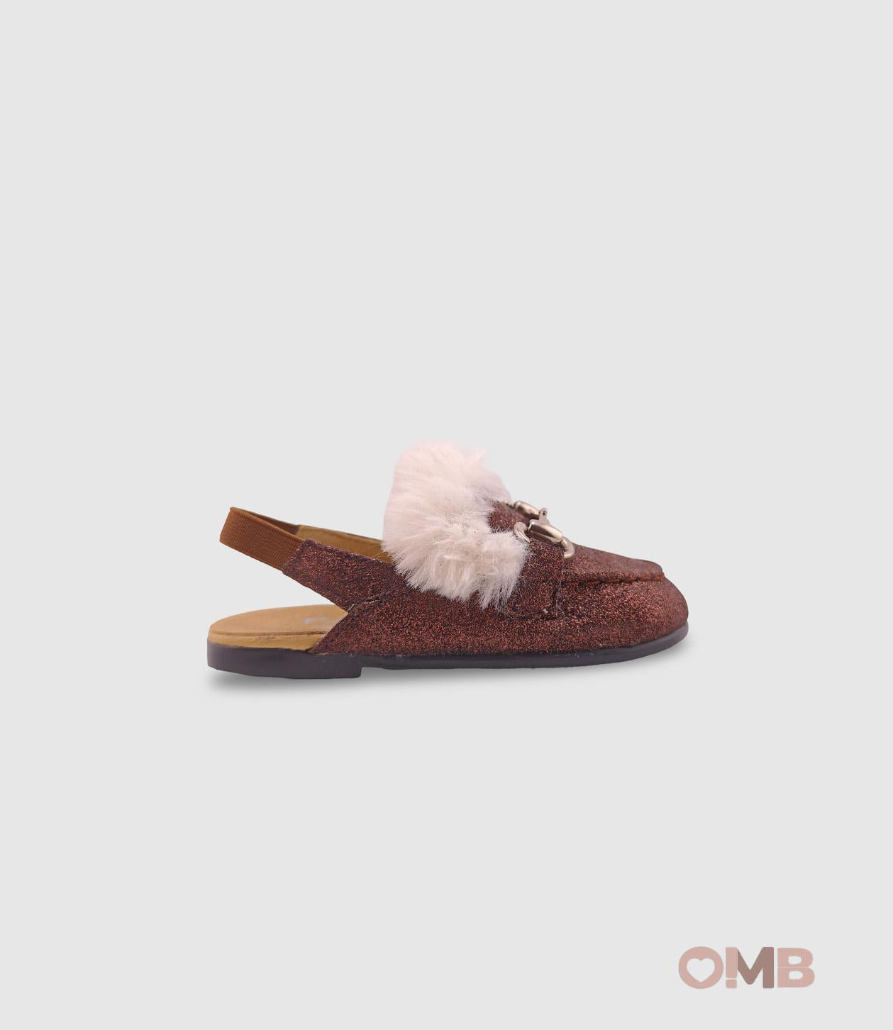 Sabot PANYNO bambina B3107 Bronzo<BR/> B3107. GLITTER PANYNO 