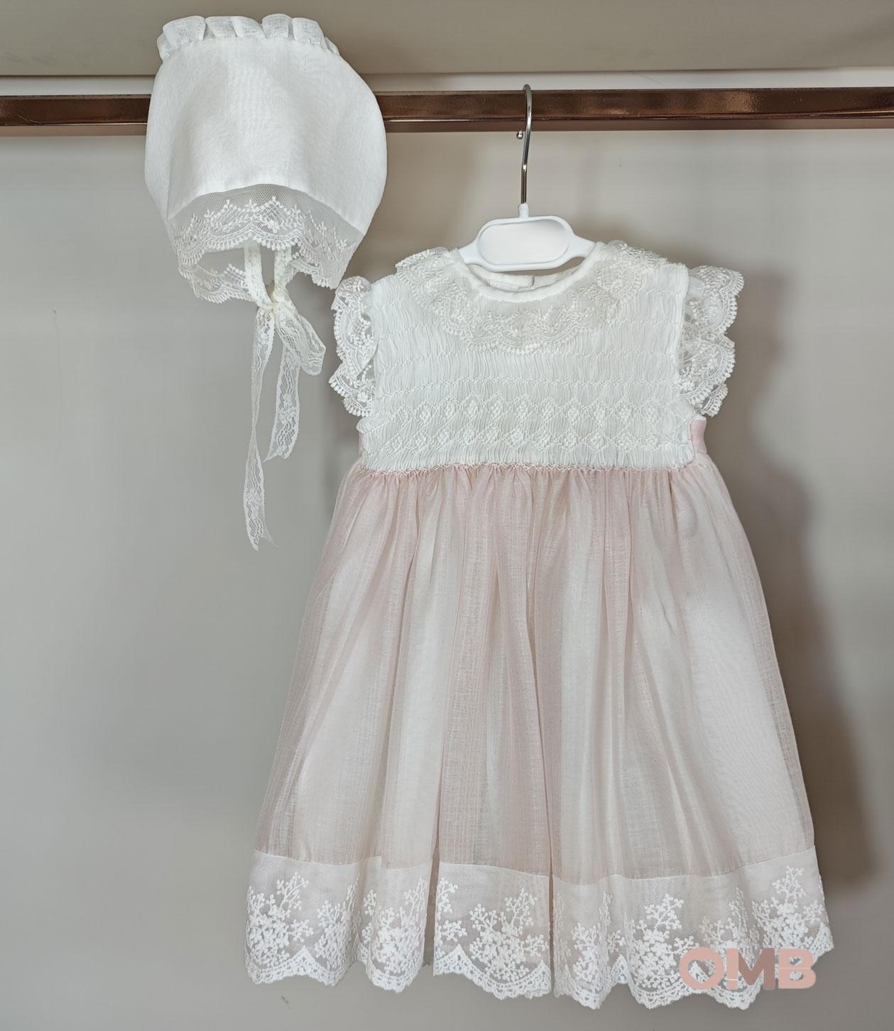 Abito neonata NISERET 5711 Rosa<BR/> 5711 ROSA NISERET 
