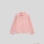 Maglia bambina ABEL&LULA 5607 Rosa<BR/> 5607 PETALO ABEL&LULA 