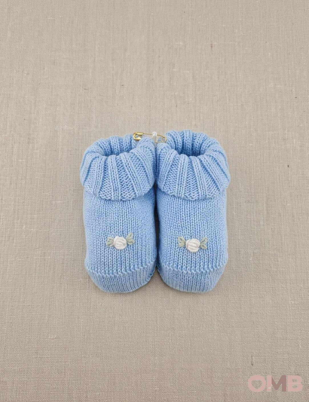 Babbucce neonato PEPECE' 791 Cielo 791 CIELO/BIANCO PEPECE' 