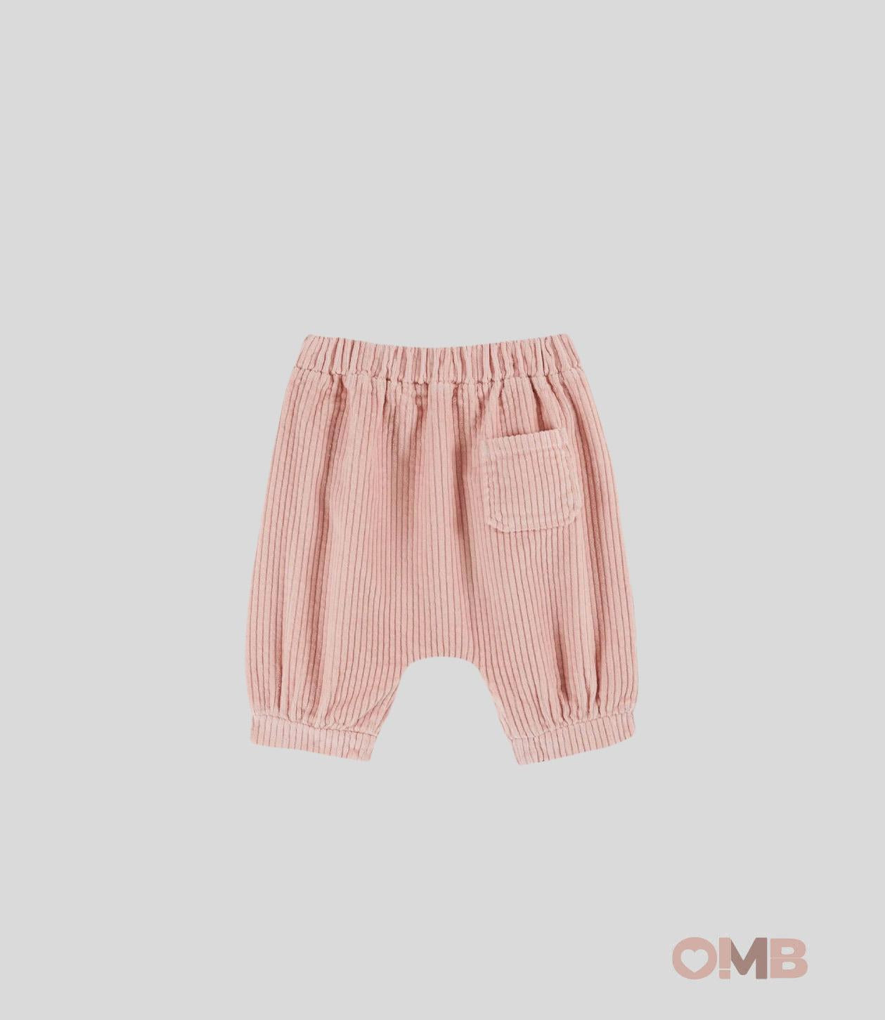 Pantalone Emile et Ida neonata AC018 Rosa<BR/> AC018 ROSA EMILE ET IDA 