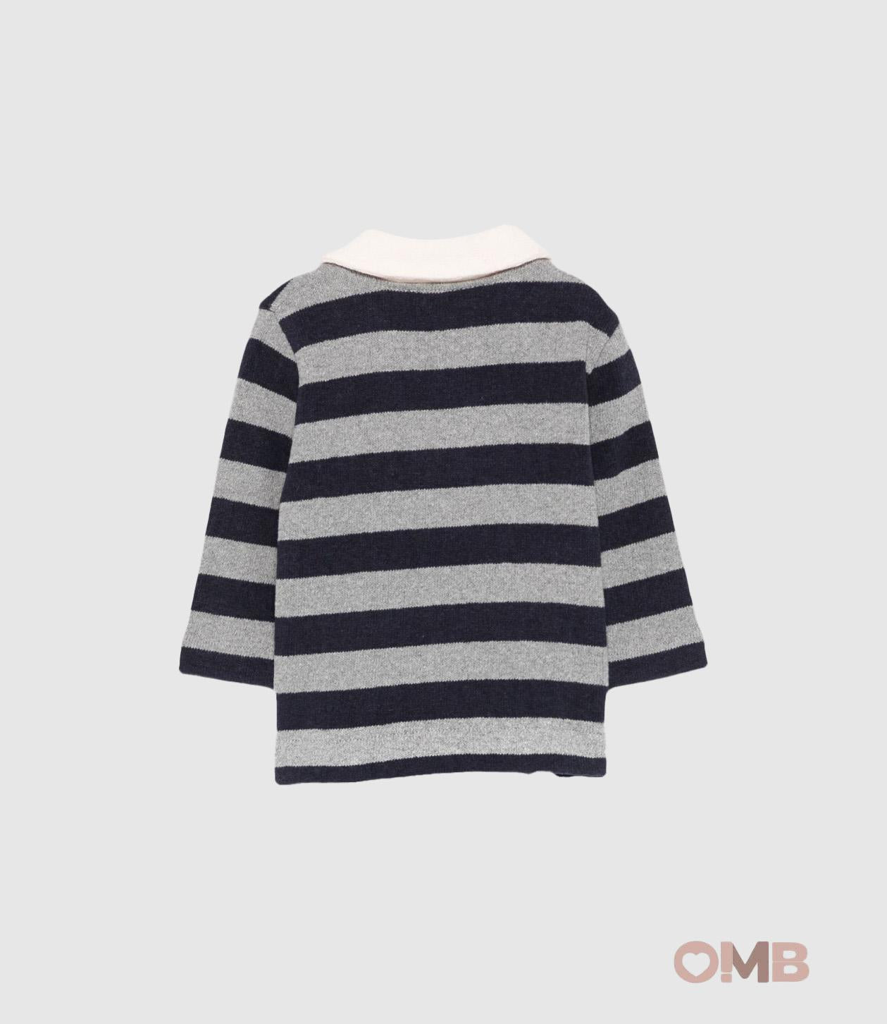 Polo ZHOE & TOBIAH neonato KKT21M Blu KKT21M BLU ZHOE & TOBIAH 