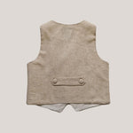 Gilet neonato AMBARABA' FM41097 Beige<BR/> FM41097 BEIGE AMBARABA' 