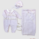 Set nascita JOLIE JULIET neonata CLAUDIAKIT2 Lilla CLAUDIAKIT2 LILLA JOLIE JULIET 