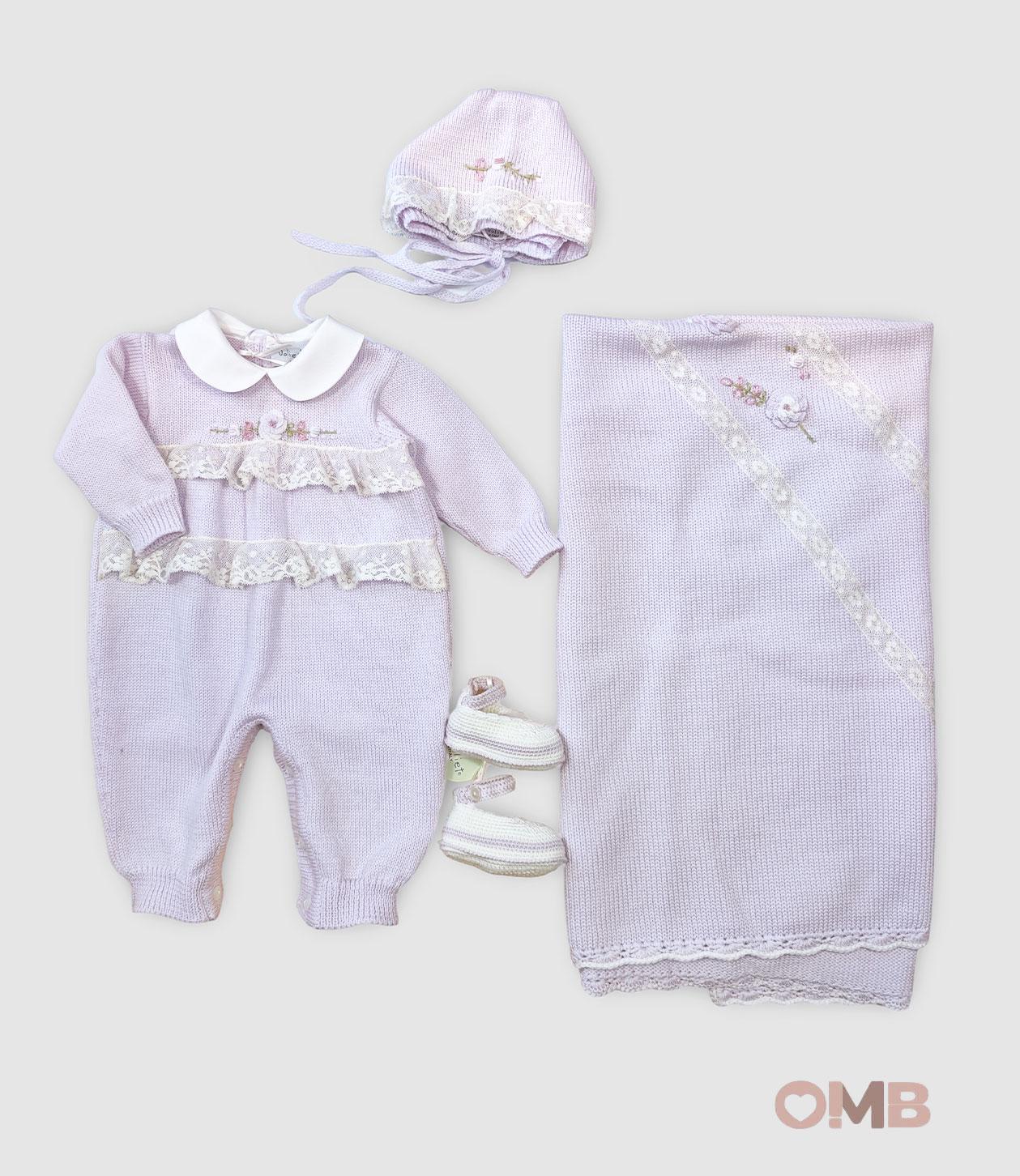 Set nascita JOLIE JULIET neonata CLAUDIAKIT2 Lilla CLAUDIAKIT2 LILLA JOLIE JULIET 