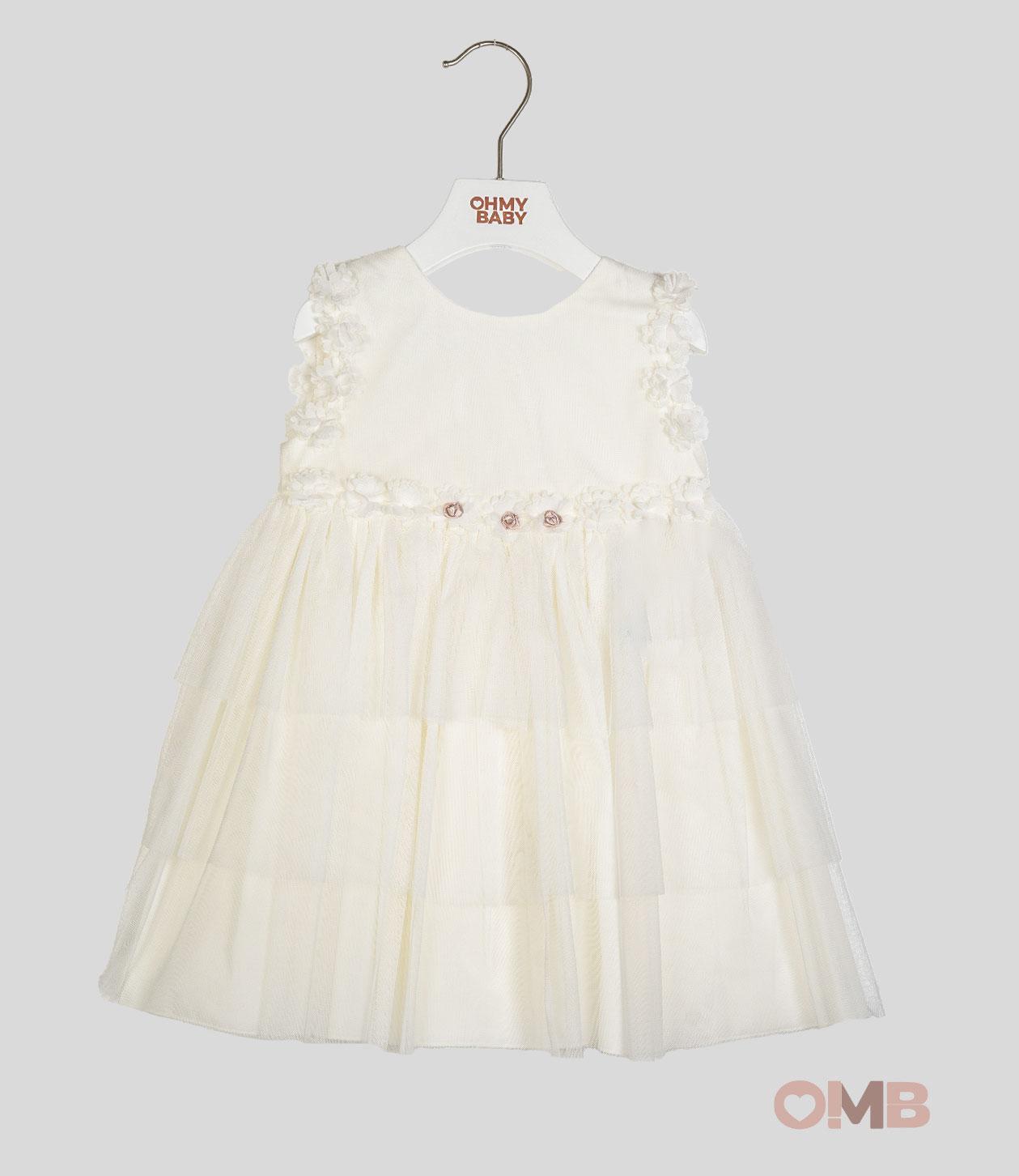 Abito Neonata GRANLEI 342 Bianco 342 PANNA GRANLEI 