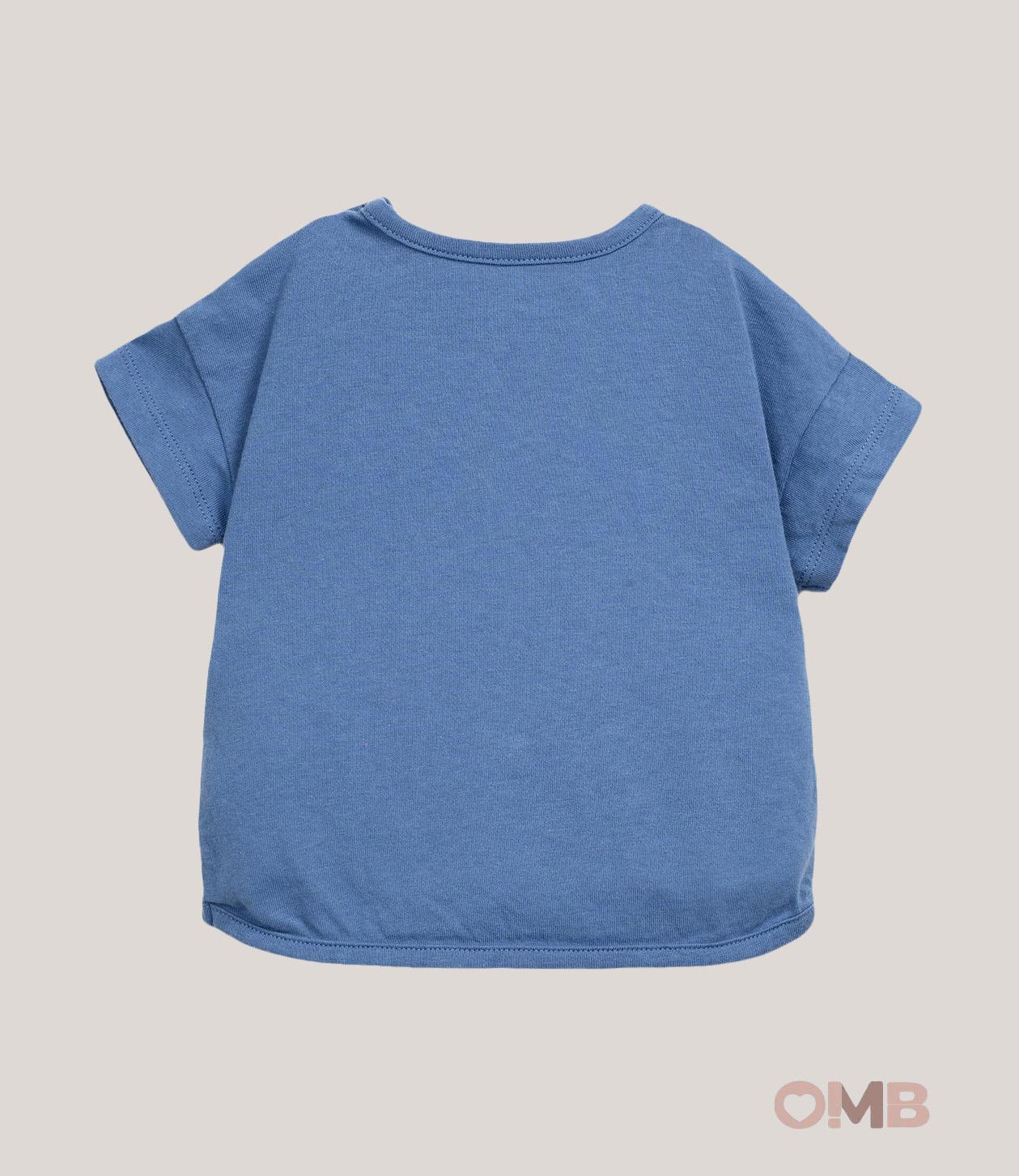 T-shirt neonato PLAY UP 1AS10900 Blu 1AS10900 BLU PLAY UP 