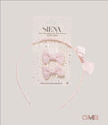 Cerchietto neonata SIENA 7439 Rosa
