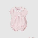 Completo CALAMARO BABY neonata 17925 Rosa 17925 ROSA CALAMARO BABY 
