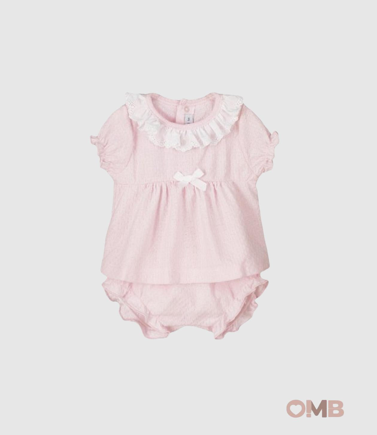 Completo CALAMARO BABY neonata 17925 Rosa 17925 ROSA CALAMARO BABY 