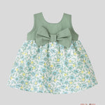 Abito neonata Calamaro baby 21298 verde 21298-N VERDE CALAMARO BABY 
