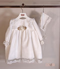 Abito NISERET neonata 5526 Panna