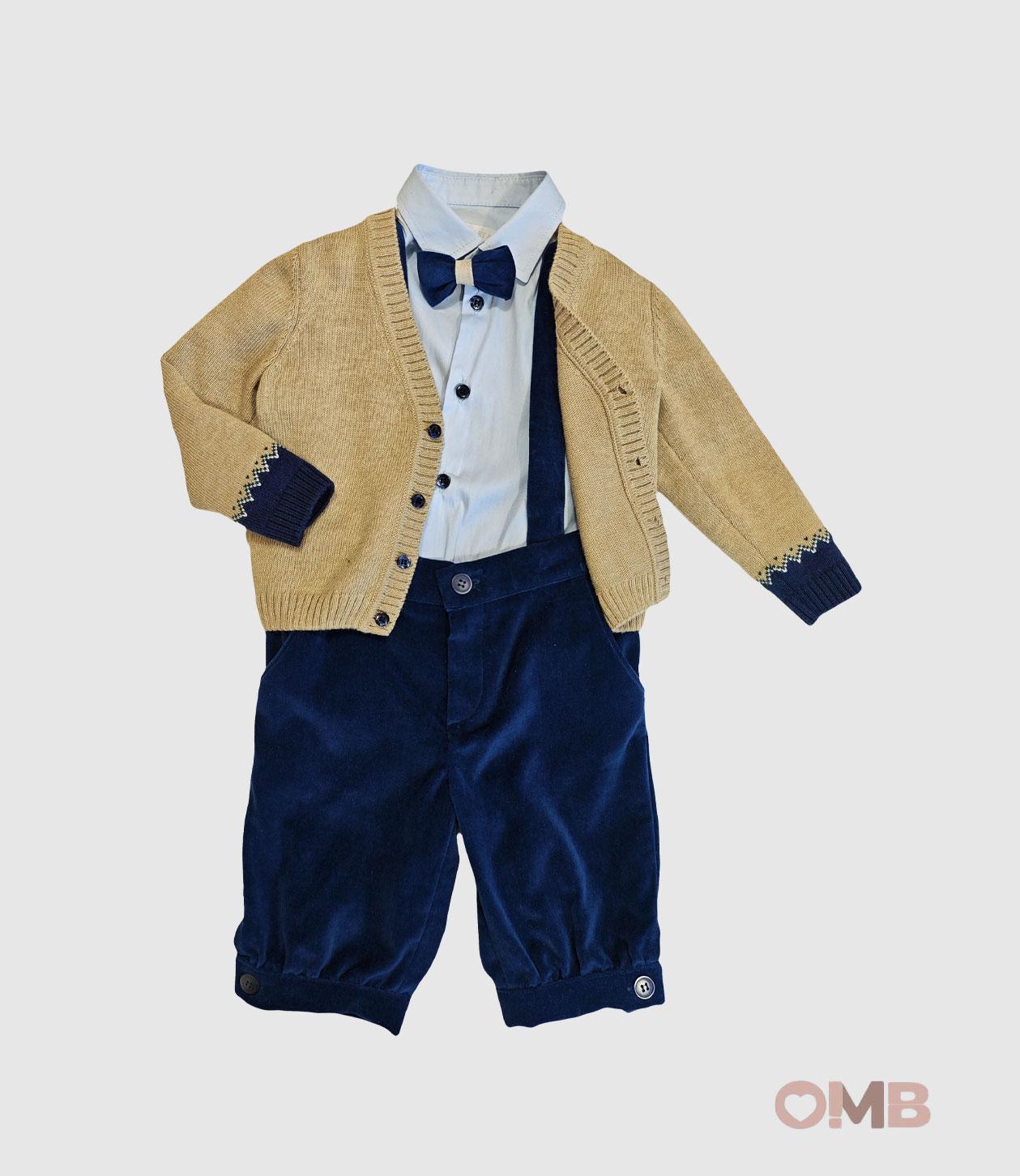 Completo BABY A. neonato E3322 Blu E3322 BLU BABY A. 