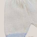 Set nascita PRIMODI BEBE neonato 3601 25 9 10 Bianco 3601.25-9-10 BIANCO-CIELO PRIMODI BEBE 