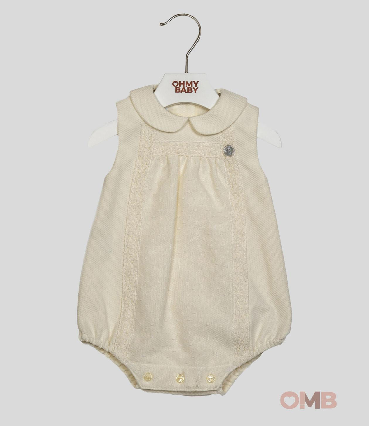 Pagliaccetto Neonata Granlei 123 194 panna avorio 123-194 PANNA GRANLEI 