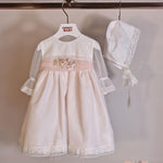 Abito NISERET neonata 5638 Salmone 5638 37 NISERET 