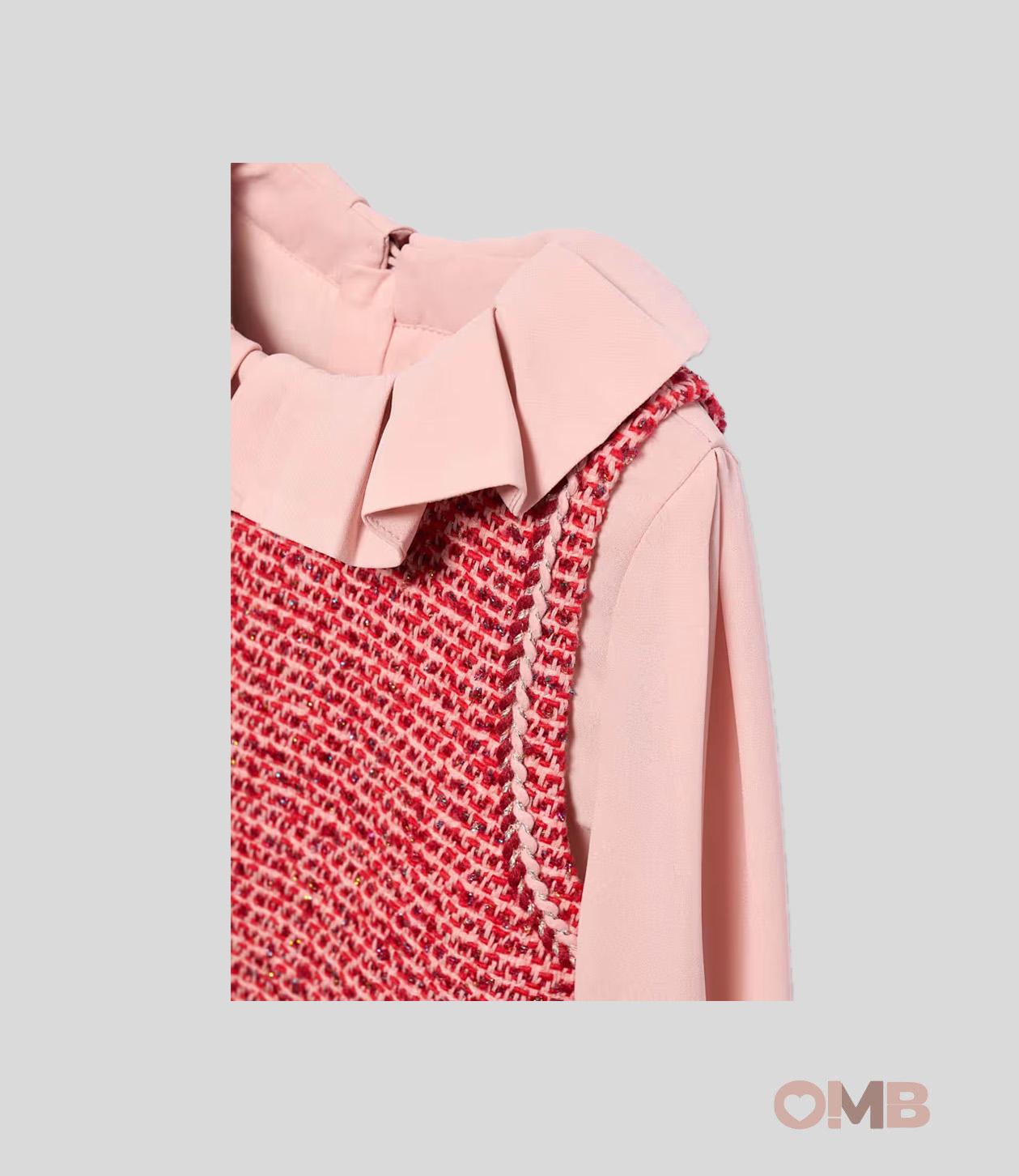 Abito bambina ABEL&LULA 5526 Rosso<BR/> 5526 ROSSO ABEL&LULA 