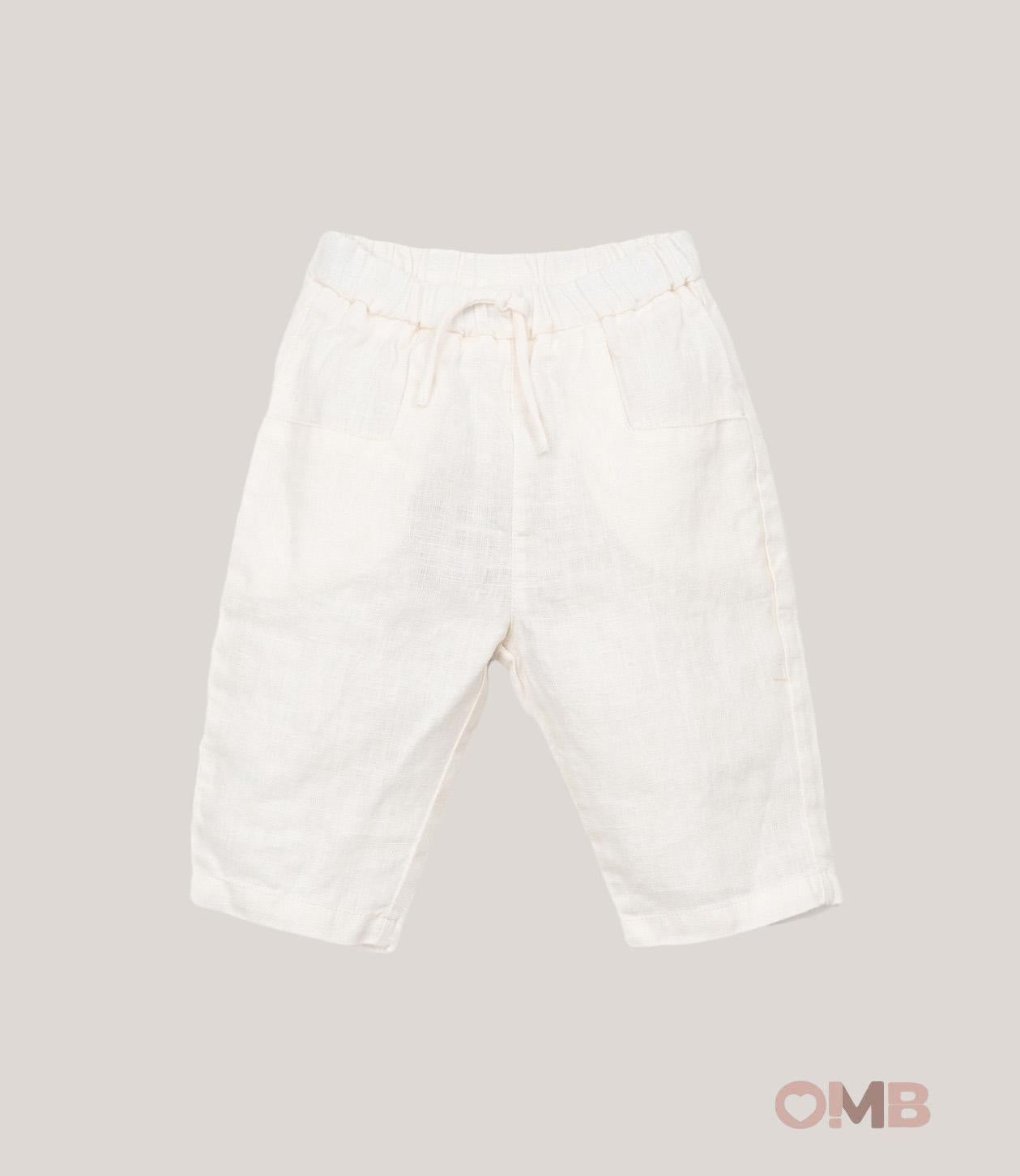 Pantalone neonato PLAY UP 1AS11603 Bianco 1AS11603 BIANCO PLAY UP 