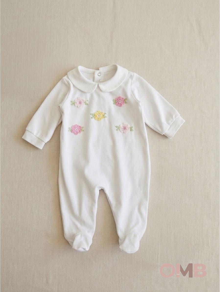 Tutina neonata PRIMODI BEBE 13605 Bianca 13605 BIANCO PRIMODI BEBE 