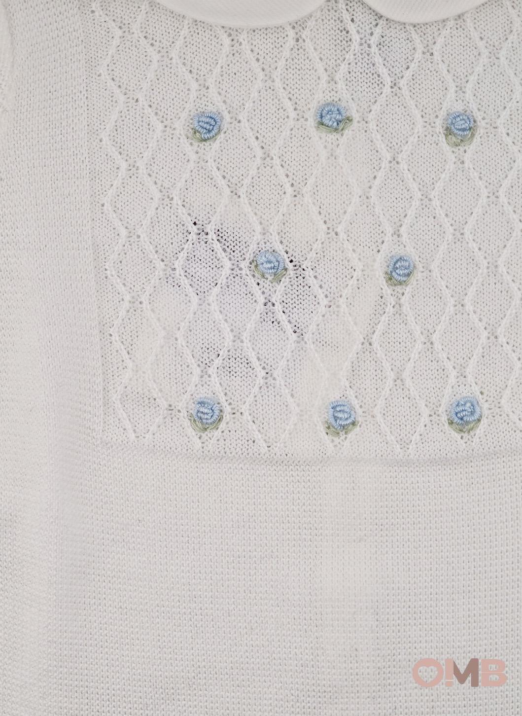 Pagliaccetto neonato PEPECE' 9470 Bianco 9470 BIANCO/CIELO PEPECE' 