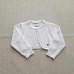 Cardigan neonata GRANLEI 422 Bianco 422 BIANCO GRANLEI 