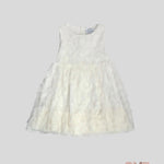 Abito Bambina MAGIL DN20051 Bianco<BR/> DN20051 LATTE MAGIL 