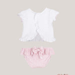 Completo neonata CALAMARO BABY 23067B Rosa 23068-B ROSA CALAMARO BABY 