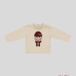 T-shirt Manuel Ritz bambino 3232 Crema<BR/> 3232 CREMA MANUEL RITZ 