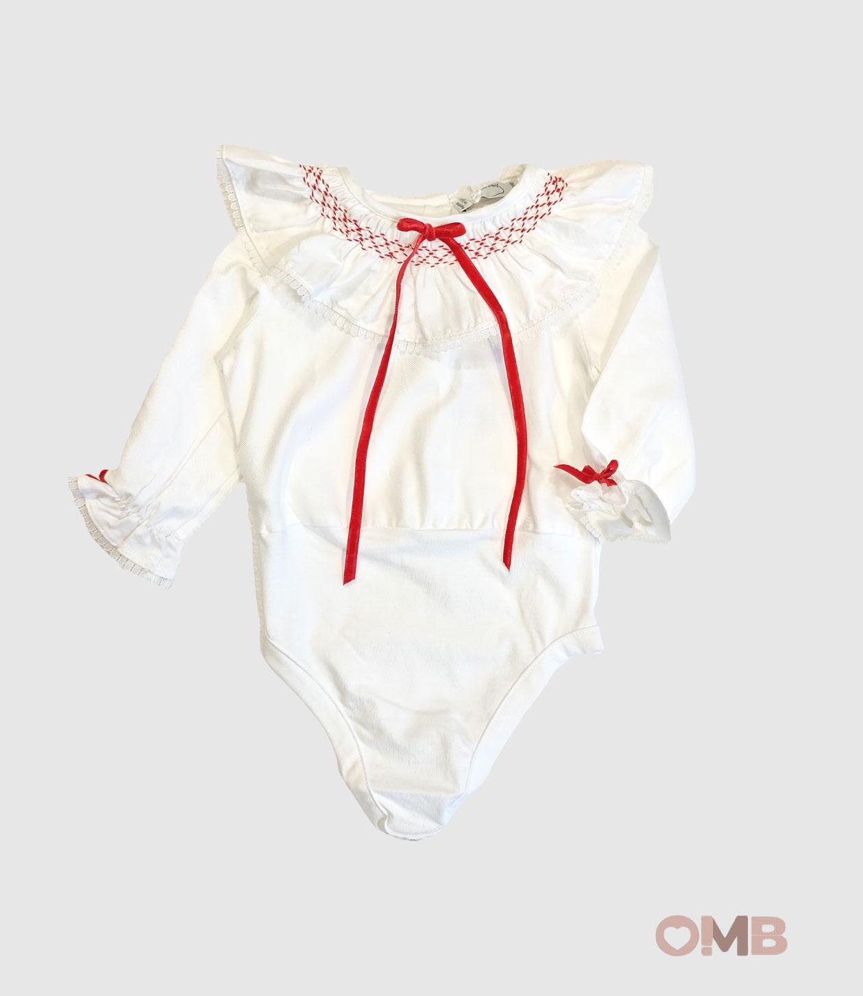 Camicia ARC EN CIEL neonata 1136 Bianco 1136 BCO-ROSSO ARC EN CIEL 