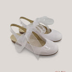 Ballerine bambina PANYNO E3005 Bianche E3005 CHAROL BLANCO PANYNO 