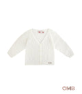 Cardigan CONDOR neonata 55505 Latte