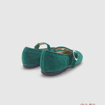 Bambolina PANYNO bambina B2601 Verde B2601 PIEL TERCIOPELO BERLIN MUSGO PANYNO 