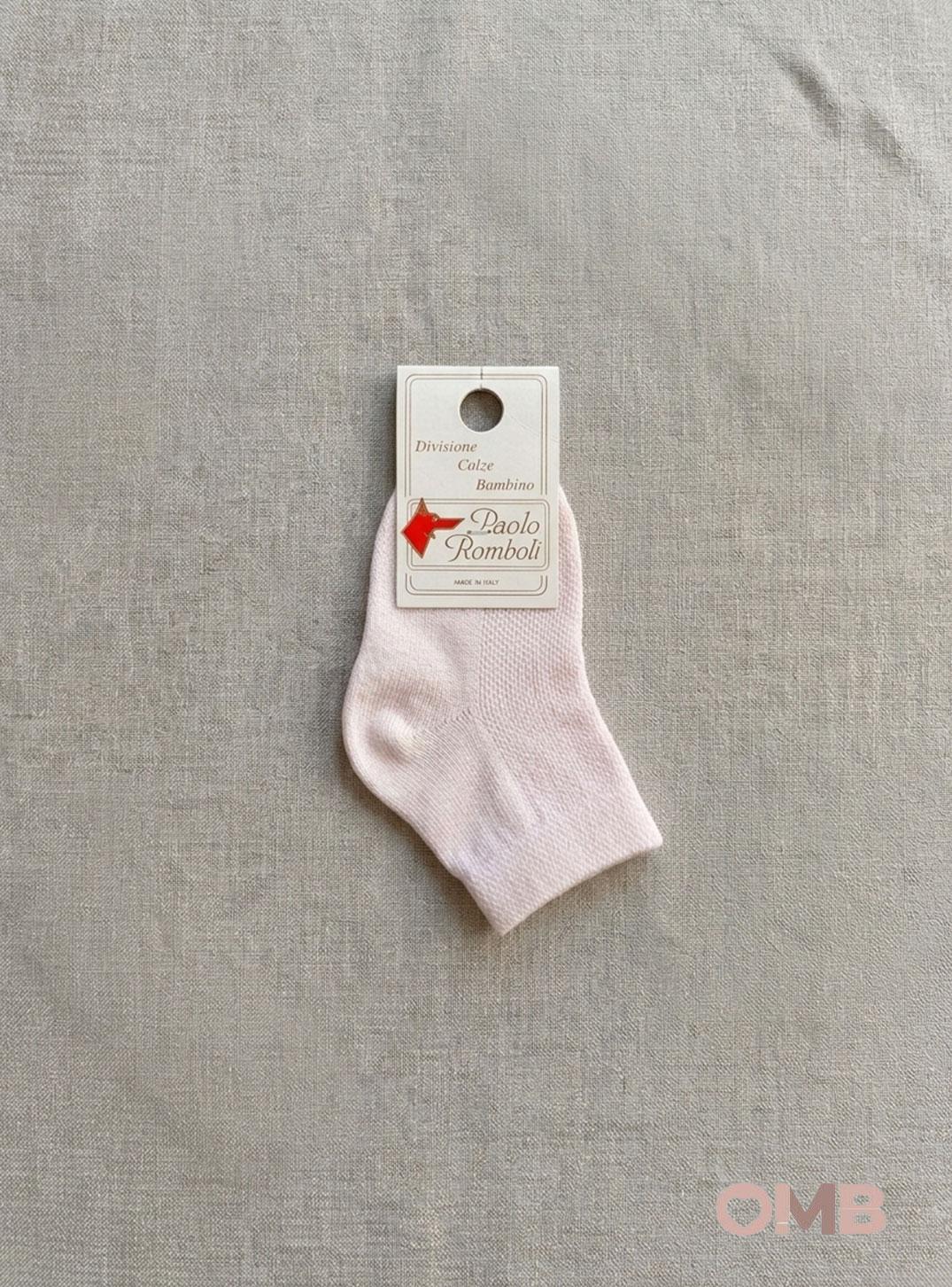Calzini neonata PAOLO ROMBOLI BEC34 Rosa<BR/> BEC34 ROSA PAOLO ROMBOLI 